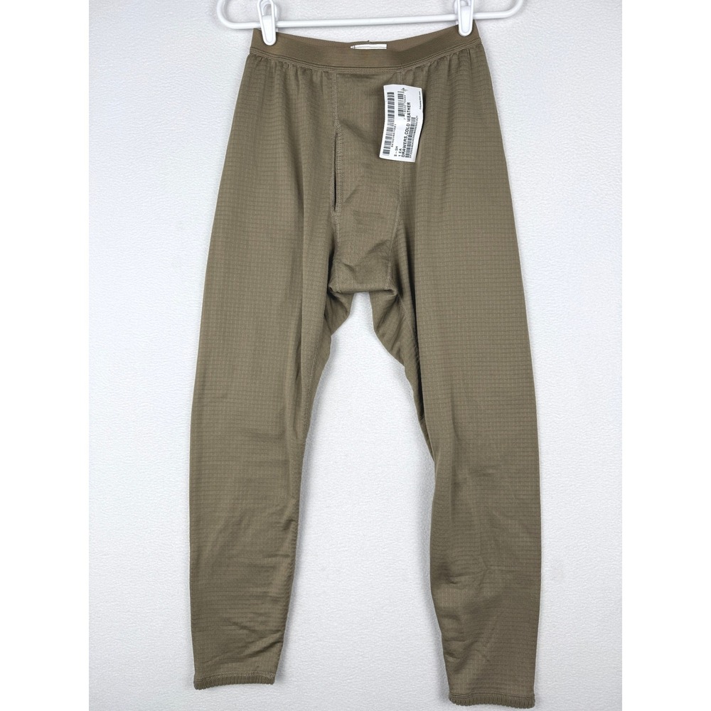 Peckham Polartec Drawers Mens Small Short Brown Gen III Mid Weight Waffle